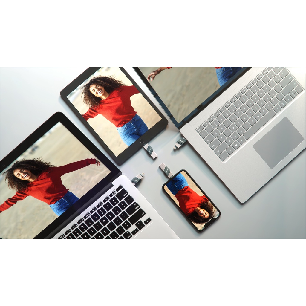 ภาพสินค้าSanDisk iXpand Flash Drive Flip 64GB (SDIX90N-064G-GN6NN) แฟลชไดร์ฟใช้สำหรับ iPhone และ iPad จากร้าน sandisk_thailand_officialshop บน Shopee ภาพที่ 7