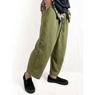 ภาพหน้าปกสินค้าMethee กางเกงผ้าลินินทรงกระบอกใหญ่ เอวยางยืด กางเกงขายาวลำลอง กางเกงขายาว ใส่สบาย ไม่ร้อน กางเกงขายาวสีเขียว ที่เกี่ยวข้อง