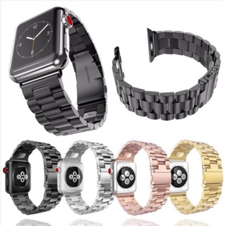 สินค้า (พร้อมส่งในไทย)🔥สาย  iwatch stainless steel เรียบหรู🔥