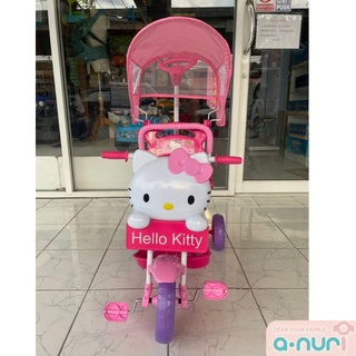 Hello Kitty จักรยานสามล้อเด็กคิตตี้ จักรยานฮัลโลคิตตี้ ลิขสิทธิ์แท้  รุ่น KT0007  จักรยานเด็ก kitty Baby Tricycle รถ3ล้อ