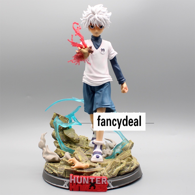 โมเดลฟิกเกอร์-bm-hunter-x-hunter-killua-zoldyck-gon-freecss-gk-ขนาด-27-ซมของเล่นสําหรับเด็ก