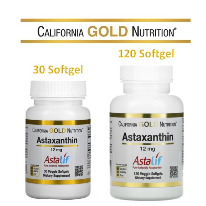 Astaxanthin California Gold Nutrition Astaxanthin Astalif Pure Icelandic 12 Mg Shopee Thailand 