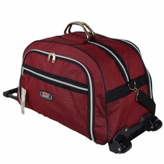 Wheal กระเป๋าเดินทางแบบถือพร้อมล้อลากขนาด 20 นิ้ว Style BB-Shop (Red) FBL20335