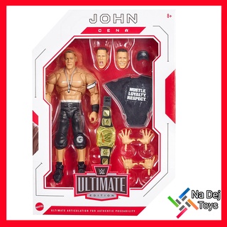 Mattel WWE Ultimate Edition John Cena 6" Figure มวยปลํ้า อัลติเมท อีดิทชั่น จอห์น ซีน่า ค่ายแมทเทล 6 นิ้ว