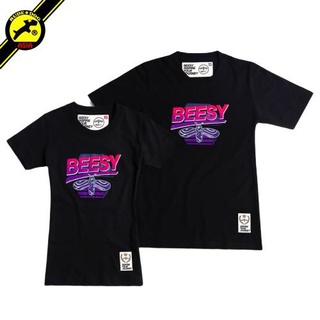 Beesy T-shirt เสื้อยืด รุ่น QUEEN BEE (ผู้ชาย) แฟชั่น คอกลม ลายสกรีน ผ้าฝ้าย cotton ฟอกนุ่ม ไซส์ S M L XL