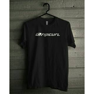 Ripcurl เสื้อยืดผ้าฝ้าย เสื้อลาย