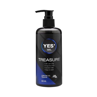 ภาพขนาดย่อของภาพหน้าปกสินค้าYES' Treasure Gel เจลหล่อลื่น Water-based สูตรแห้งช้า 20 เท่า เนื้อเจลสีใส ไม่มีกลิ่น ปริมาณ 300ml จากร้าน yes_official บน Shopee ภาพที่ 6