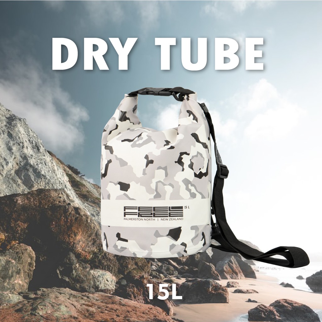 feelfree-dry-tube-camo-กระเป๋ากันน้ำ-ถุงกันน้ำ-พรีเมี่ยม