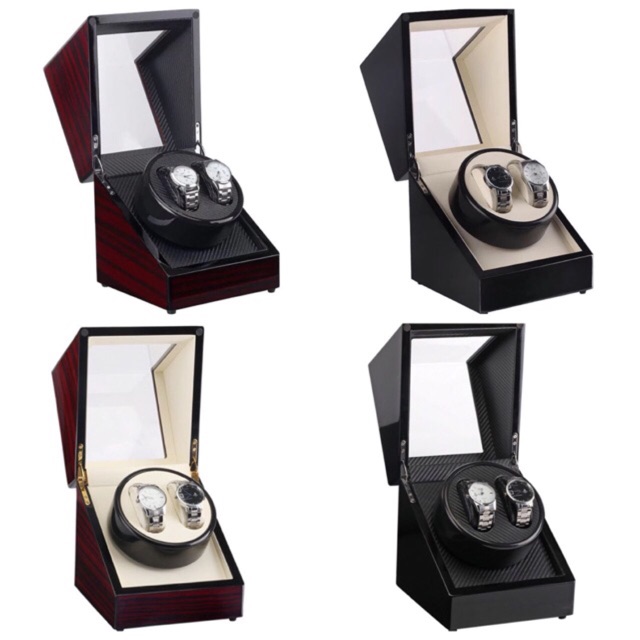 โค๊ด-newcomt-ลด100-กล่องใส่นาฬิกาหมุน-กล่องนาฬิกาแบบหมุน-กล่องใส่นาฬิกาและเครื่องประดับหมุน