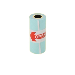 ถูกที่สุด กระดาษสติกเกอร์ size 77x30/107x30mm แบบปกติ/เว้นขอบ Peripage A9/A9s(Max)!!!