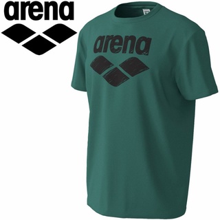 เสื้อยืด Arena T- SHIRT  (AMUPJA51-KHK )