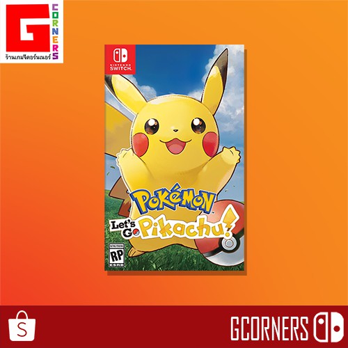 ภาพหน้าปกสินค้าNintendo Switch : เกม Pokemon Let's GO - Pikachu ( ENG )