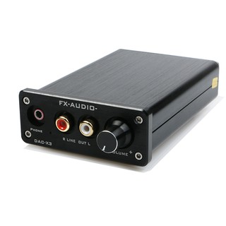 FEIXIANG FX-AUDIO MINI DAC-X3 Fiber Coaxial USB Decoder 24BIT/192Khz USB DAC Headphone Decoder audio amplifiers