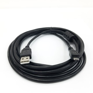 USB 2.0 to Micro USB CABLE ยาว1.8M/3M/5M/สีดำ สายคุณภาพดี