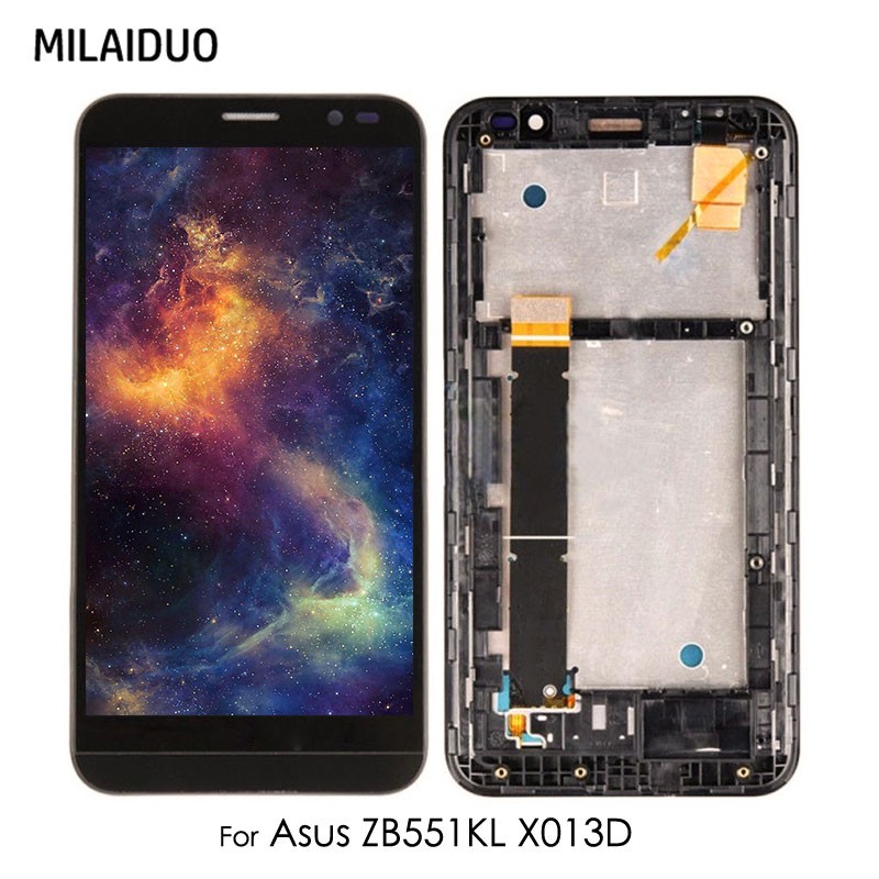 DISPLAY LCD+TOUCH SCREEN+FRAME ORIGINALE PER ASUS ZENFONE GO 5,5
