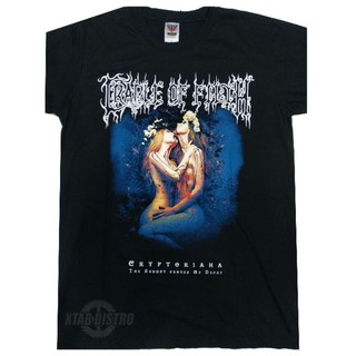 เสื้อยืด พิมพ์ลายเพลงโกธิค CRADLE OF FILTH - SAVAGE สีดํา สไตล์ดั้งเดิม