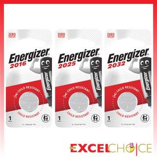 เอเนอไจเซอร์ ถ่านลิเธียม Energizer ECR2016 ECR2025 ECR2032 ***ของแท้