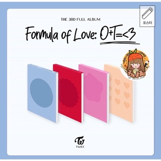 ภาพหน้าปกสินค้า🧪 [พร้อมส่ง] อัลบั้ม TWICE : Full album Vol.3 [Formula of Love: O+T=<3] 💖 ซึ่งคุณอาจชอบสินค้านี้