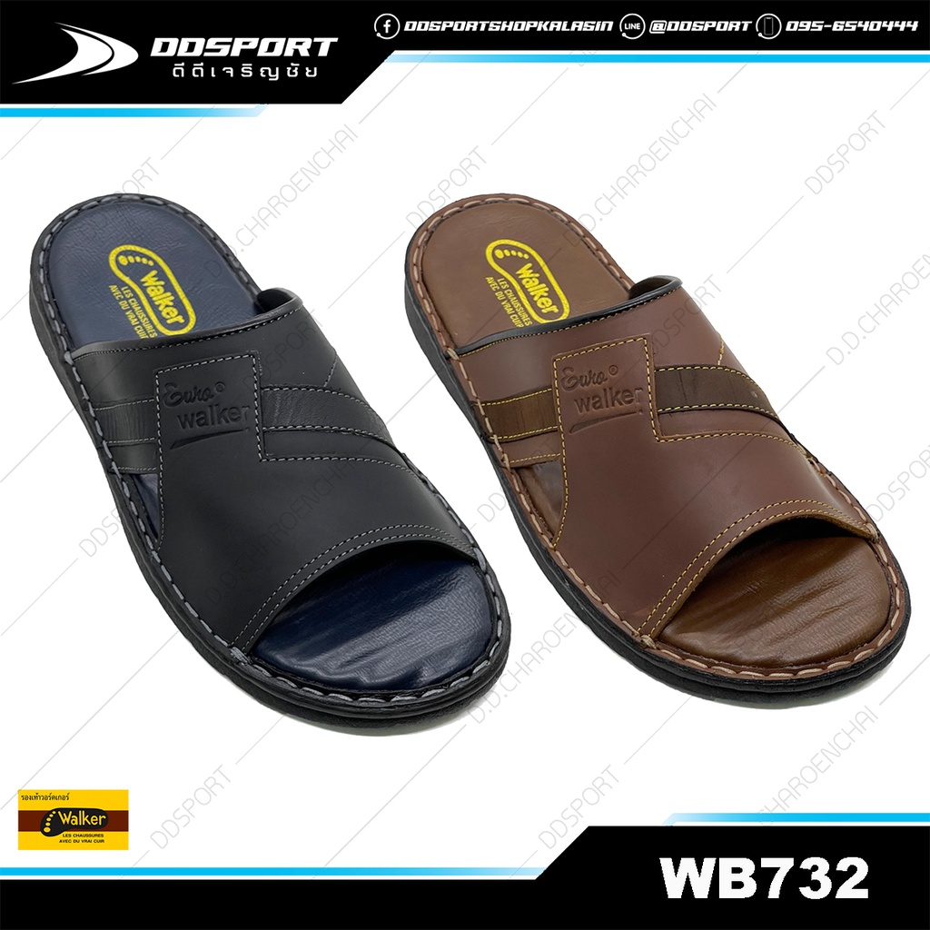 walker-wb732-รองเท้าแตะหนังแท้-วอร์คเกอร์