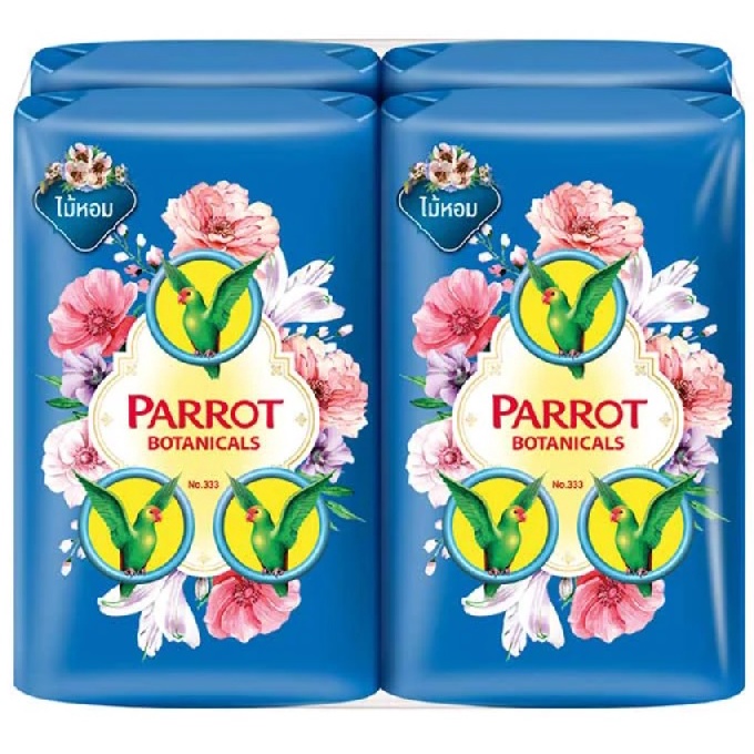 tha-shop-70-กรัม-x-8-parrot-botanicals-พฤกษานกแก้ว-สบู่ก้อน-กลิ่นไม้หอม-สบู่นกแก้ว-ผลิตภัณฑ์อาบน้ำ-ระงับกลิ่น