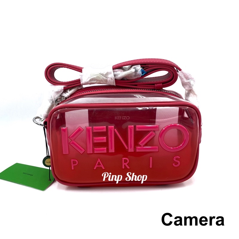 Kenzo tranparents kombo Belt bag / Bumbag camera crossbody กระเป๋า เคน