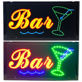 LED Sign Bar ป้ายไฟแอลอีดีสำหรับตกแต่ง 220V ป้ายตัวอักษร ป้ายไฟ ป้ายหน้าร้าน ใช้ประดับตกแต่ง