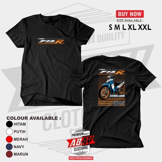 เสื้อยืดแขนสั้น พิมพ์ลายรถจักรยานยนต์ YAMAHA F1 ZR 2 STROKE ENGINEสามารถปรับแต่งได้