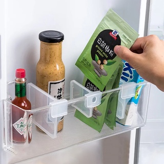 เฝือกพลาสติก พับเก็บได้ สําหรับแบ่งช่องขวดน้ํา ในตู้เย็น DIY 4 ชิ้น