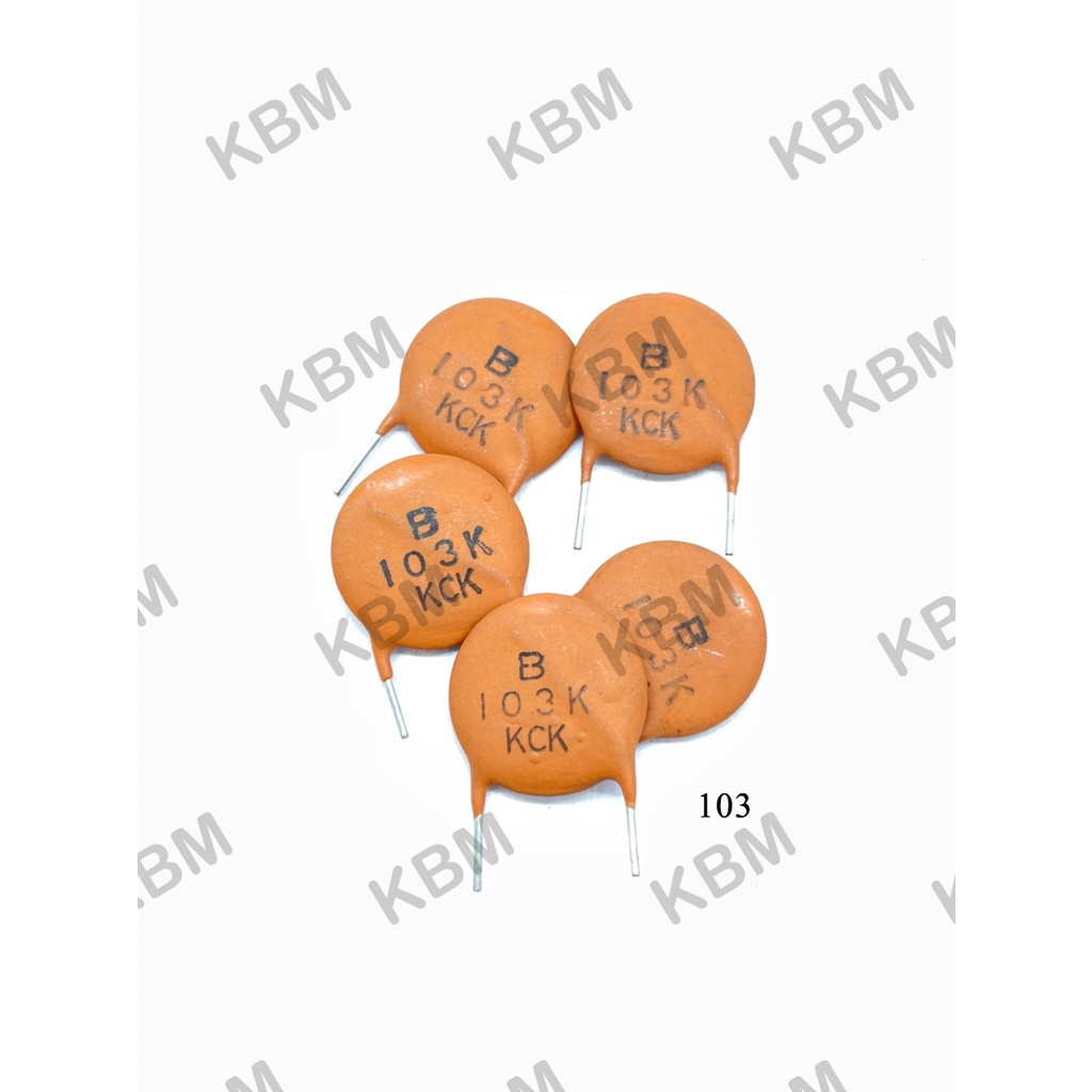 Capacitor (คาปาซิเตอร์)103(0.01) 50V 100V 630V 1.25KV 1.6KV 2000V 2KV ...