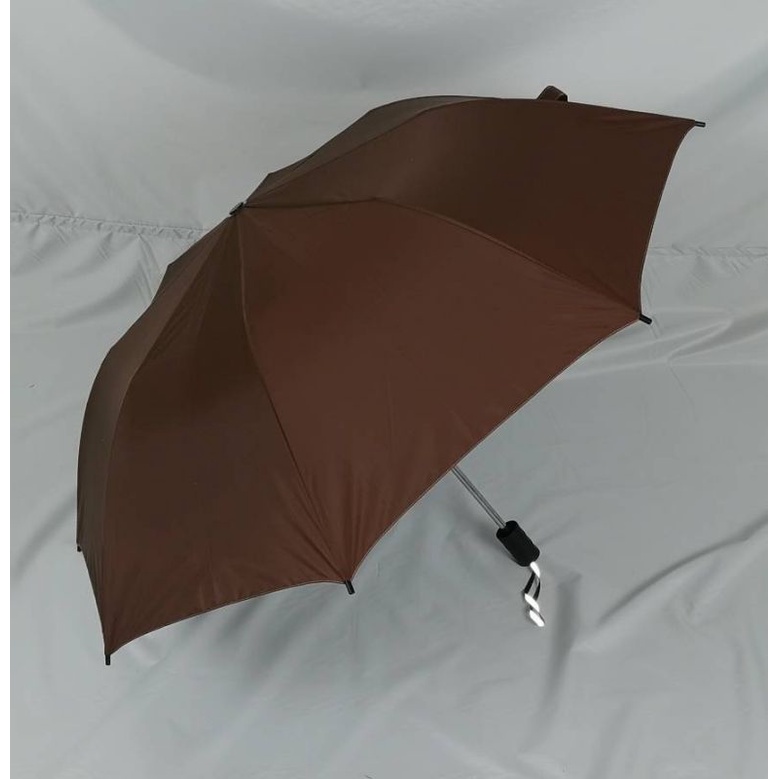 ภาพสินค้าร่ม ร่มพับ 2พับ รหัส 201 พกพาสะดวก แกนเหล็กหนา แข็งแรง ผ้าสีๆๆ ป้องกันรังสี UV ผลิตไทย umbrella ร่มราคาถูก ร่มกันแดด จากร้าน kasaumbrella บน Shopee ภาพที่ 5