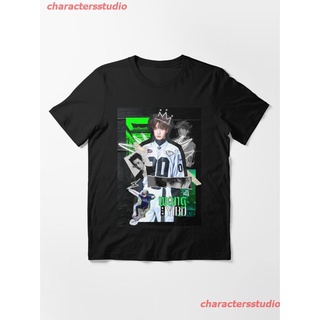 Chinese TV series 王一博 Wang Yibo Essential T-Shirt ผู้หญิง ดพิมพ์ลาย เสื้อยืดผ้าฝ้าย คอกลม cotton แฟชั่น sale Unisex