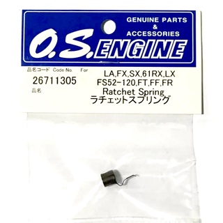 อะไหล่ O.S. Engines Ratchet Spring ใช้กับ LA, FX, SX, 61RX, LX, FS52-120, FT, FF, FR, 91HZ, 91HZ-PS 26711305 Rc