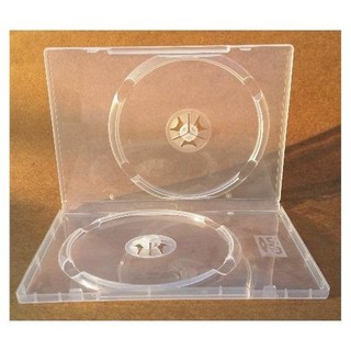 ภาพหน้าปกสินค้ากล่องใส่แผ่น DVD-R 2หน้าหนา สีขาวใส 10 กล่อง ที่เกี่ยวข้อง