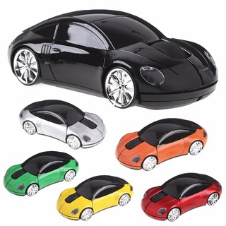 ภาพขนาดย่อของสินค้าเมาส์ไร้สาย 2.4G Car Shaped Mouse