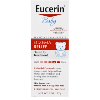 ภาพหน้าปกสินค้าแท้ 🇺🇸 พร้อมส่ง Eucerin baby eczema relief flare-up treatment 57 g/ Body cream 141 g ที่เกี่ยวข้อง