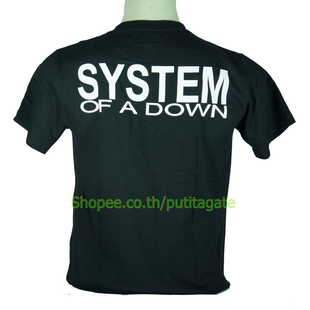 เสื้อวง-system-of-a-down-เสื้อไซส์ยุโรป-ซิสเตมออฟอะดาวน์-pta909-เสื้อวงร็อค-เมทัล-สากล