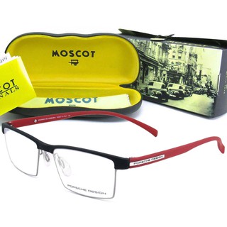 แว่นตา รุ่น Portable 9209 C-5 สีดำขาแดง กรอบแว่นตา Eyeglass frame ( สำหรับตัดเลนส์ ) ทรงสปอร์ต วัสดุ TR-90