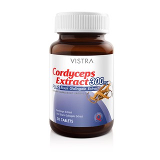 VISTRA [ถั่งเช่า สกัด] CORDYCEPS EXT300MG 30CAP