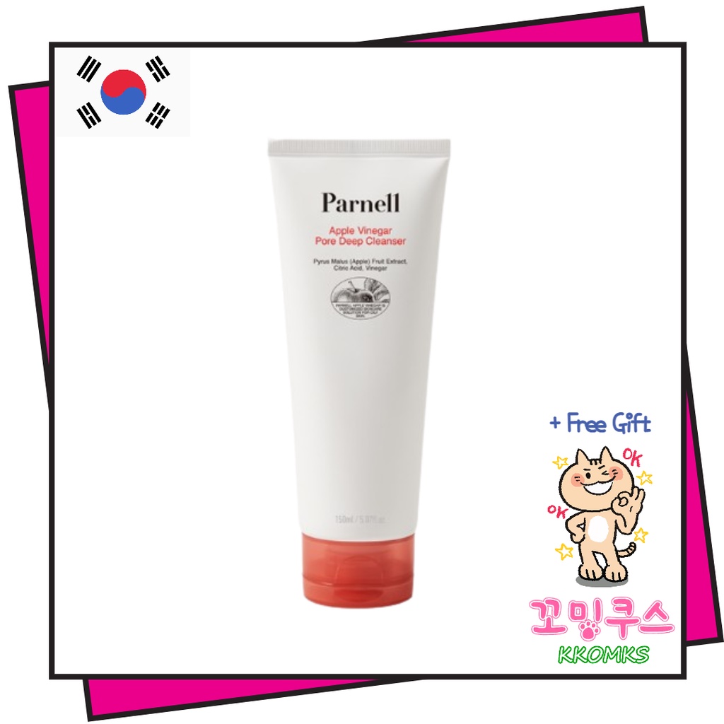 [KOREA] Parnell Apple Vinegar Pore Deep Cleanser 150ml Shopee Thailand