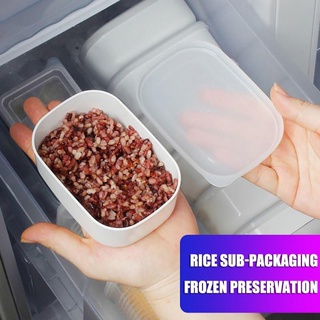 กล่องอาหารกลางวัน ขนาดเล็ก แบบพกพา ลดไขมันในตู้เย็น