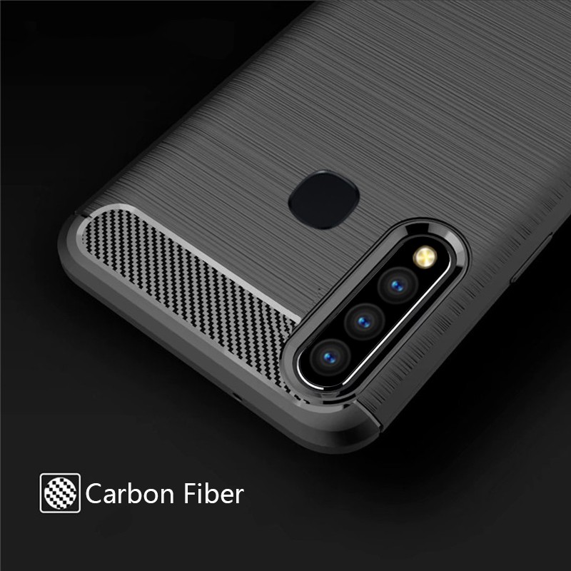 vivo-y19-เคสสำหรับ-carbon-fiber-กันกระแทก