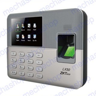 เครื่องสแกนลายนิ้วมือ TFT 2.8inch ZK-LX50 Fingerprint Time Attendance Clock Recorder Employee