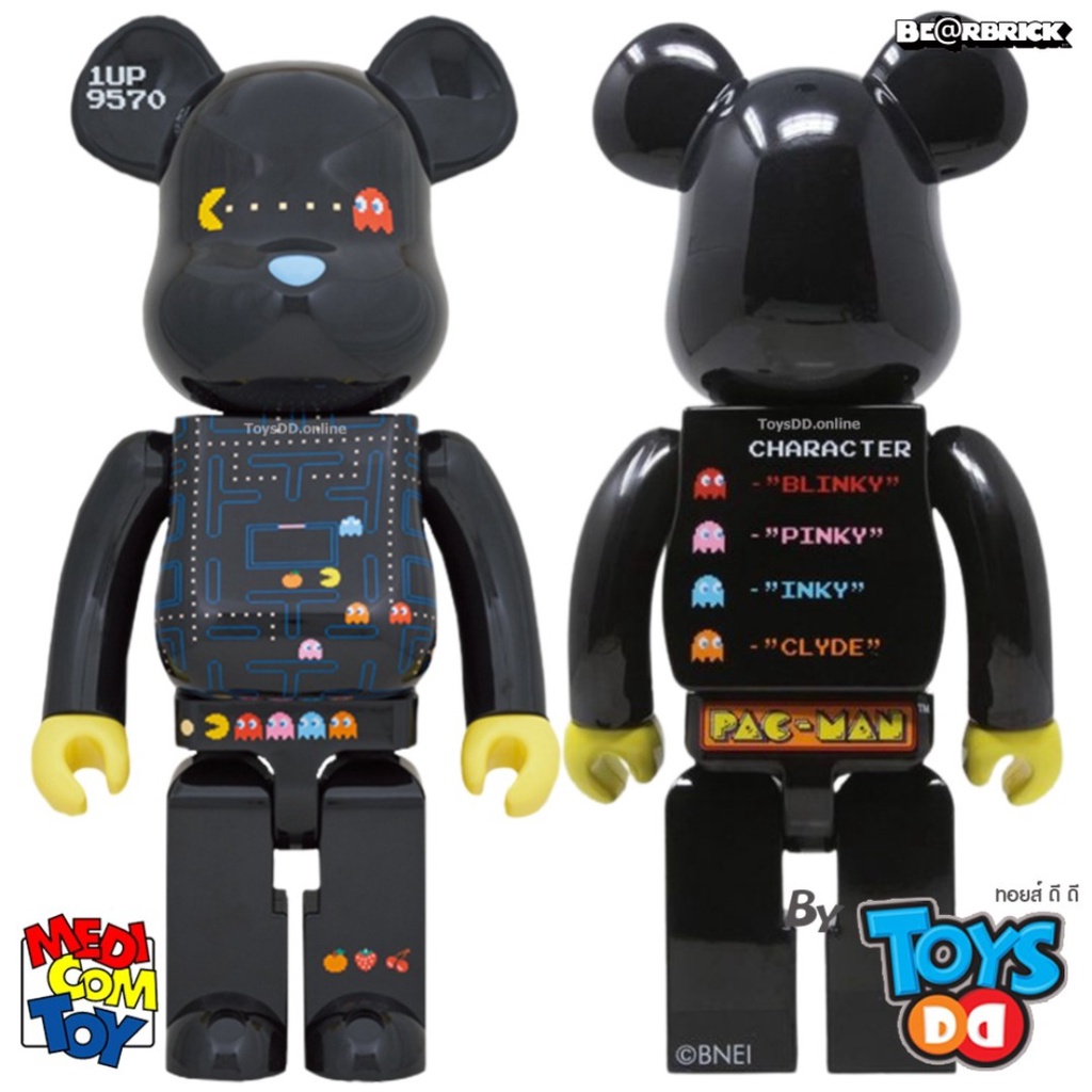Be@rBrick PAC-MAN 1000% | Shopee Thailand Be@rBrick PAC-MAN 1000% | Shopee Thailand