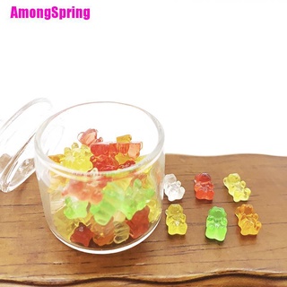 สินค้า (Amongspring) เครื่องประดับเรซิ่นจิ๋ว สําหรับตกแต่งบ้านตุ๊กตา 20 ชิ้น