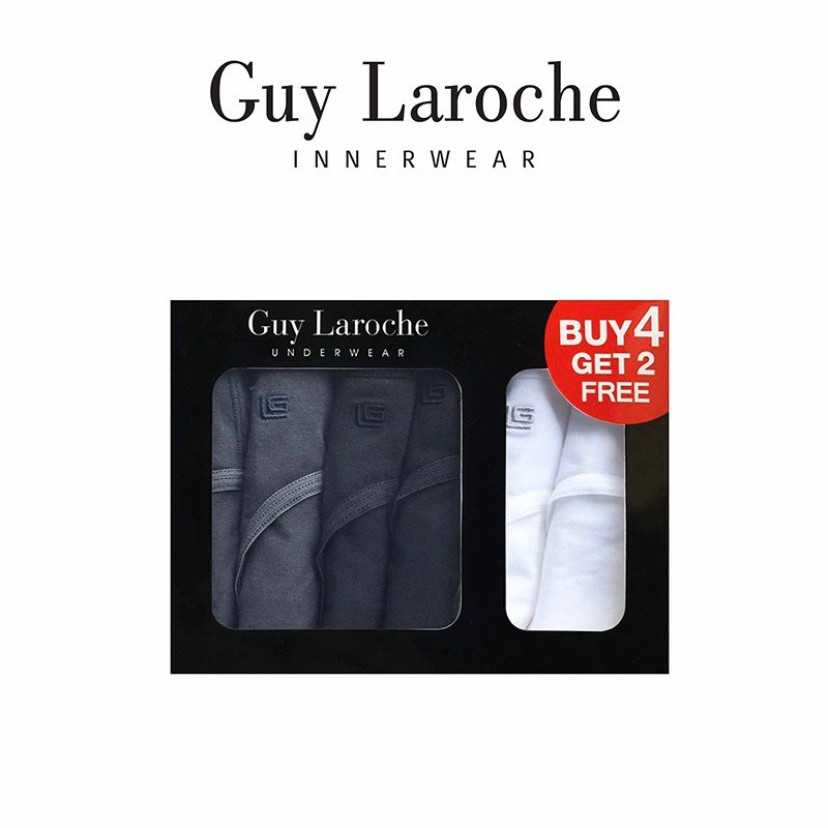 ภาพหน้าปกสินค้าGUY LAROCHE กางเกงในกีลาโรช รุ่น PACK 6 ชิ้น Cotton spandex (JUS4905R2) จากร้าน iccshopping_officialstore บน Shopee