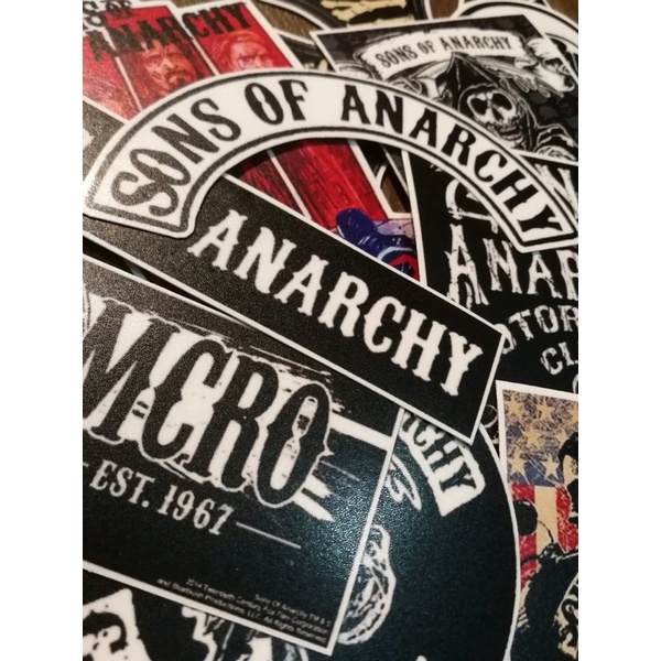 ภาพหน้าปกสินค้าsons of anarchy Sticker