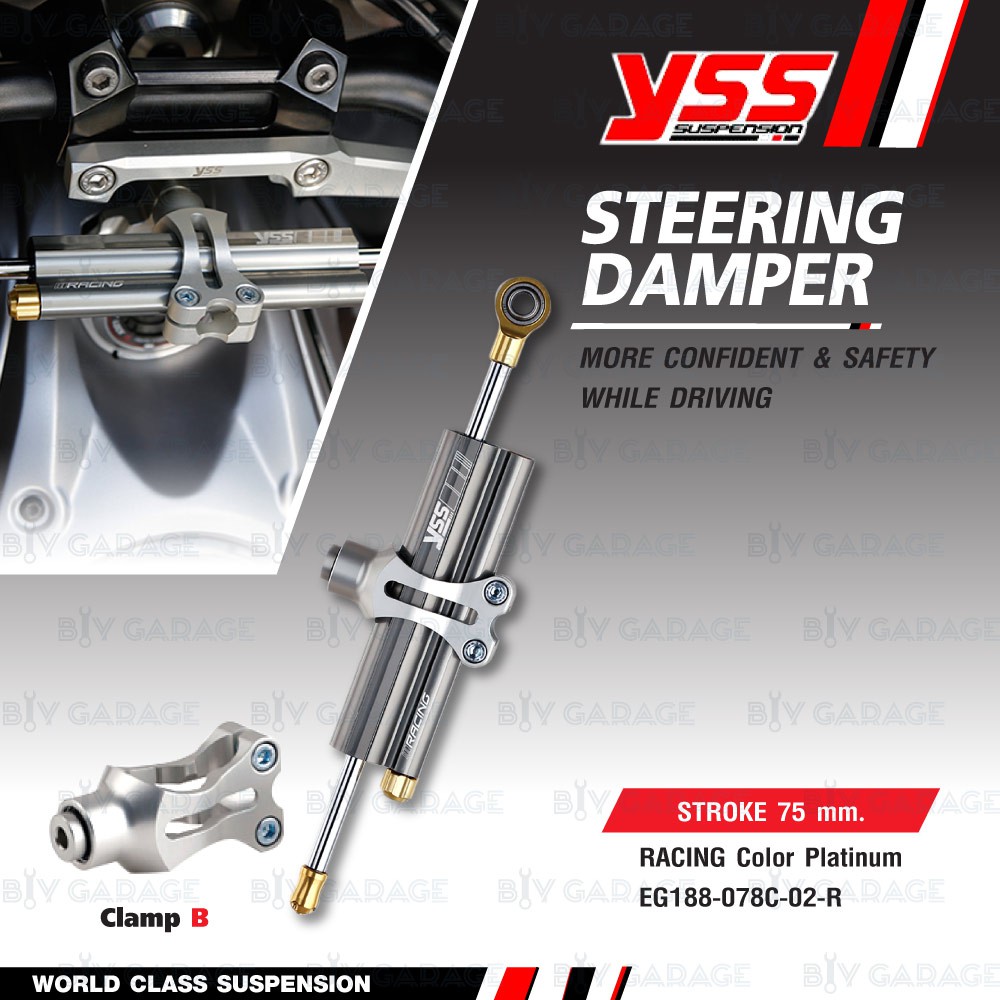 yss-steering-damper-กันสะบัด-clamp-b-รุ่น-titanium-racing-สำหรับมอเตอร์ไซค์-crf250l-mt-07-er6n-eg188-078c-02-r