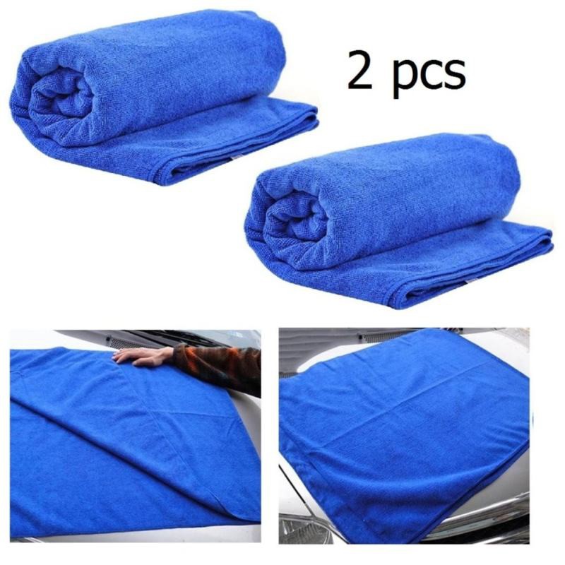 ผ้าเช็ดรถ-2ผืน-ขนาด-60x160-cm-ผ้าไมโครไฟเบอร์-microfiber-cloth