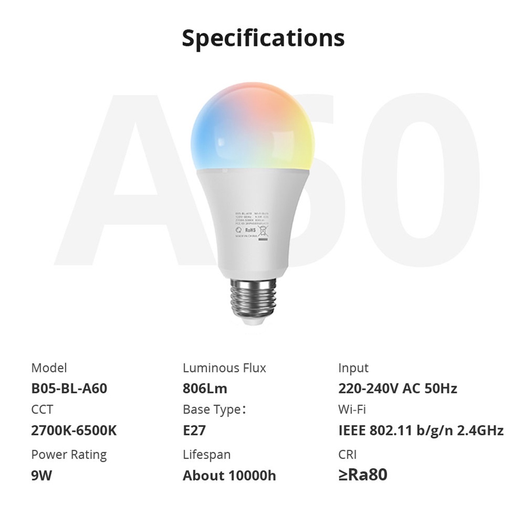 ภาพหน้าปกสินค้าหลอดไฟ LED BT Version E27 9W 2700- 6500K ปรับความสว่างได้ จากร้าน toolhelper.th บน Shopee