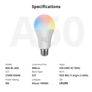 ภาพขนาดย่อของภาพหน้าปกสินค้าหลอดไฟ LED BT Version E27 9W 2700- 6500K ปรับความสว่างได้ จากร้าน toolhelper.th บน Shopee